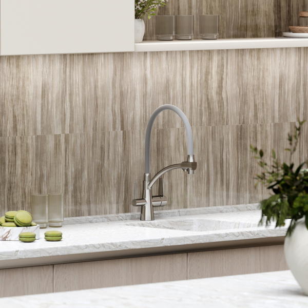 Смеситель для кухни Sancos Eri SC4001BN с подключением к фильтру брашированный никель