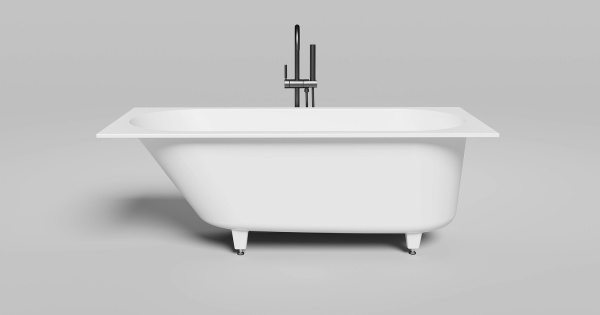 Ванна из литьевого мрамора Salini Ornella Kit 102416M 160x70