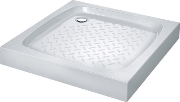 Душевой поддон низкий Cezares Tray TRAY-A-A-95-15-W квадратный акрил 95x95 белый