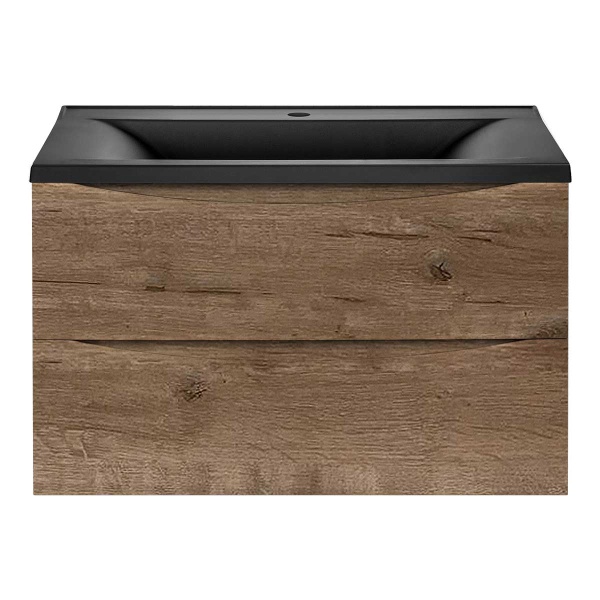 Тумба  подвесная Vincea Mia VMC-2MA750VO 75 см  2 ящика цвет V.Oak 