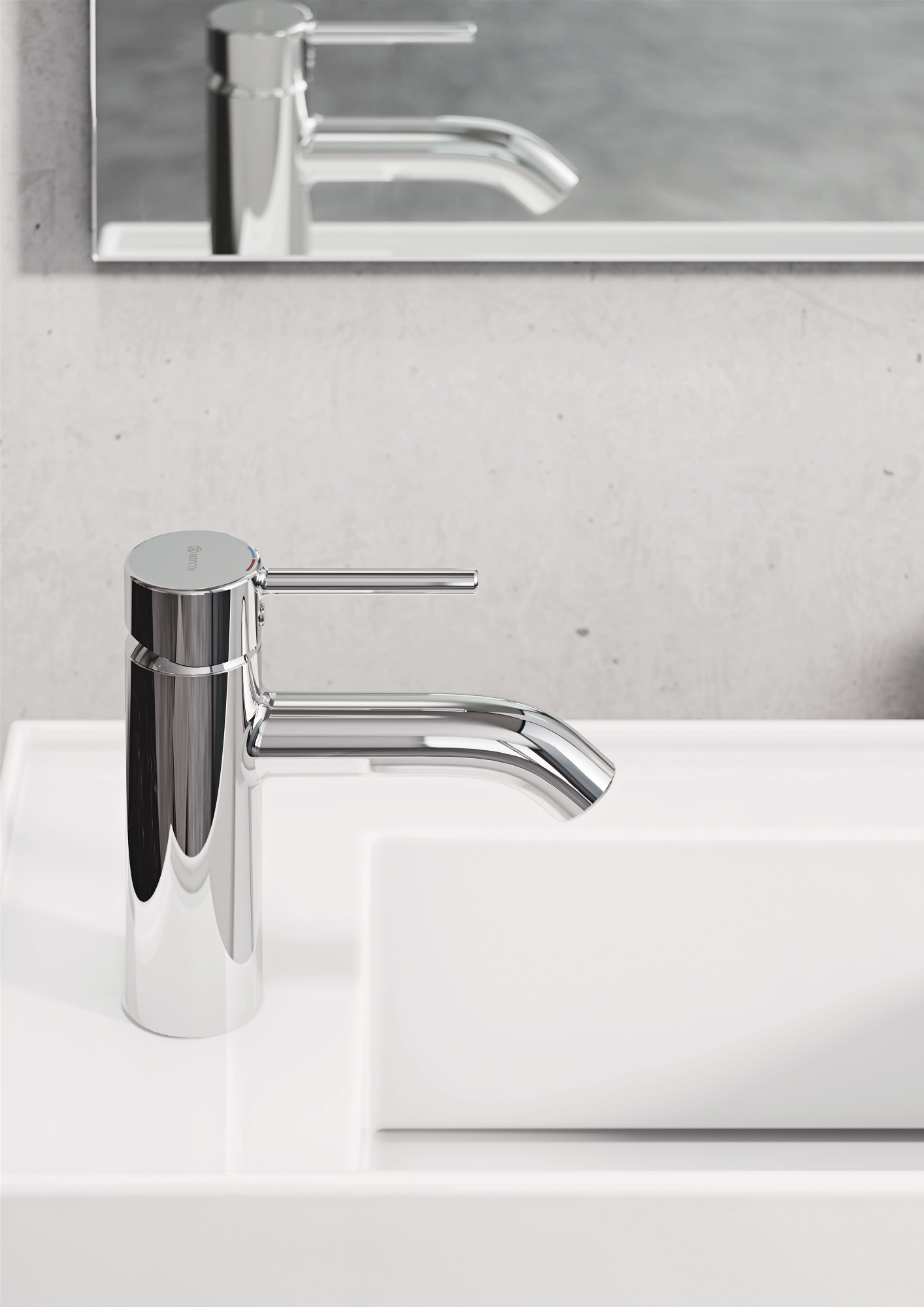 Смеситель для раковины Kludi Bozz 382820576 хром