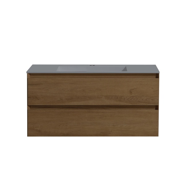 Тумба  подвесная Vincea Luka VMC-2L100TO 1000 см  2 ящика цвет T.Oak 