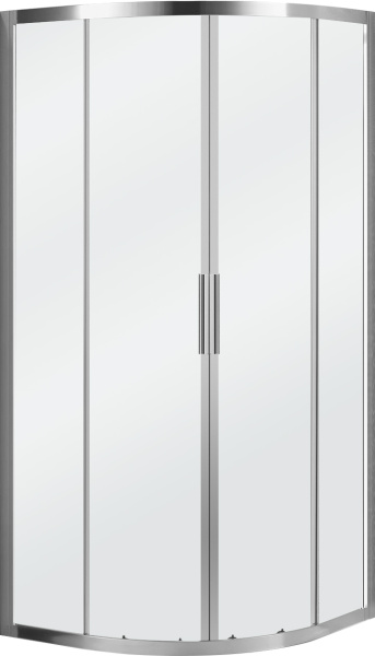 Душевой угол BelBagno Sela SELA-R-2-80-C-Cr четверть круга  стекла , профиль 