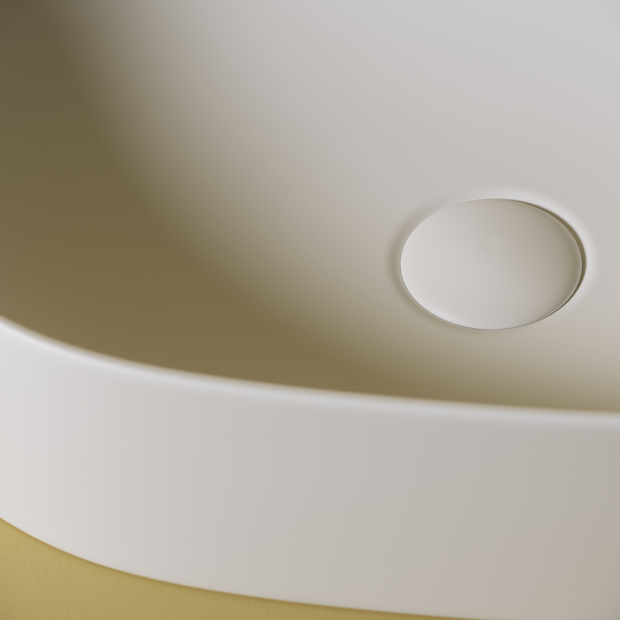 Раковина накладная овальная Ceramica Nova Element CN6047MW фарфор цвет белый матовый