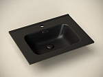 Раковина мебельная прямоугольная Ceramica Nova Element CN7001MB фарфор цвет черный матовый