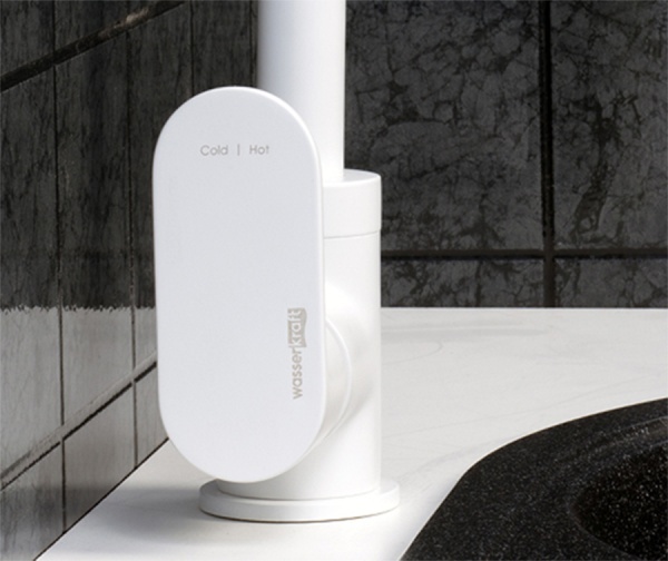 Смеситель для кухни Wasserkraft Mindel 8507 без подключения к фильтру белый