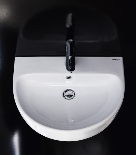 Раковина  нестандартная BelBagno Marino BB105L фаянс цвет белый