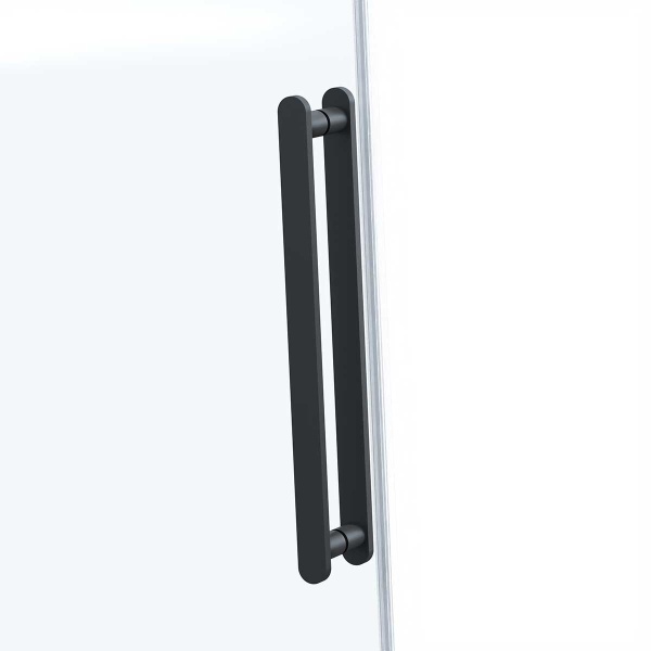 Душевая дверь Vincea Como Soft VDS-1CS130CLB 130 см стекла прозрачные, профиль черный