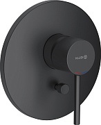 Смеситель для душа Kludi Bozz 386503976 встраиваемый в стену 
без термостата черный матовый
