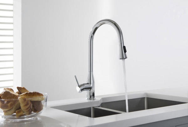 Смеситель для кухни Timo Saona 2336/00FL без подключения к фильтру хром