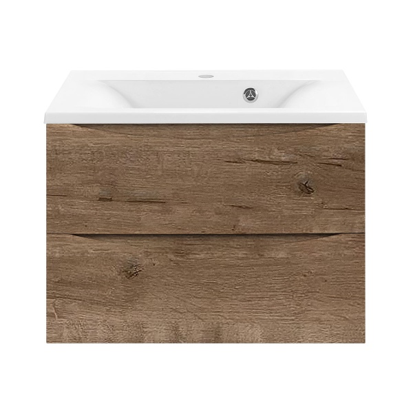 Тумба  подвесная Vincea Mia VMC-2MA650VO 65 см  2 ящика цвет V.Oak 