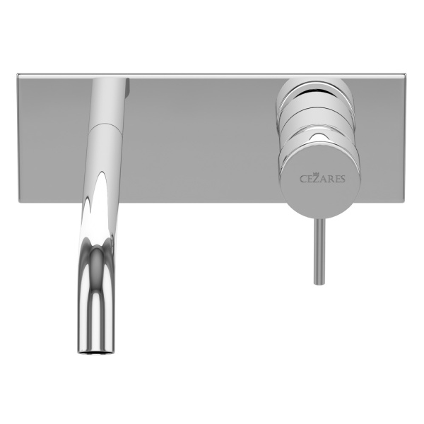 Смеситель для раковины Cezares Leaf LEAF-BLI1-L-01-W0 хром