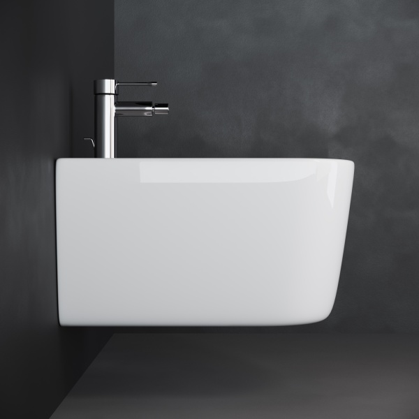 Биде подвесное Ceramica Nova New Day CN3006 фарфор, цвет белый