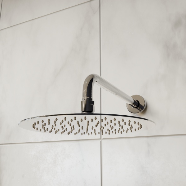 Душевая система со смесителем RGW Shower Panels 51140855-01 монтаж встраиваемая в стену без термостата хром