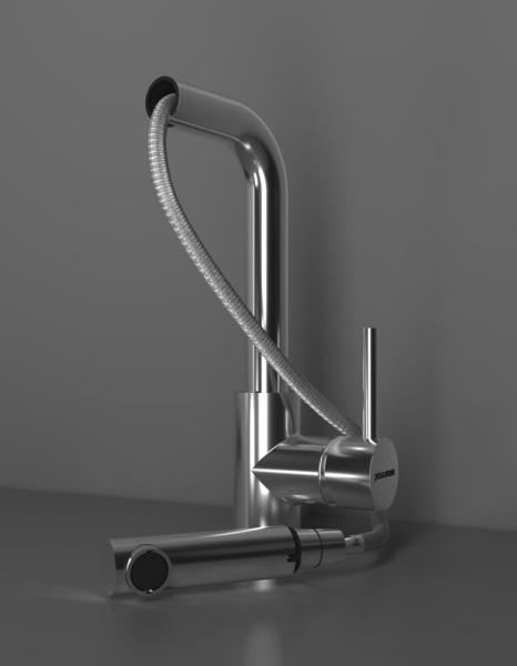 Смеситель для кухни Paulmark Kassel Ka214311-CR без подключения к фильтру хром