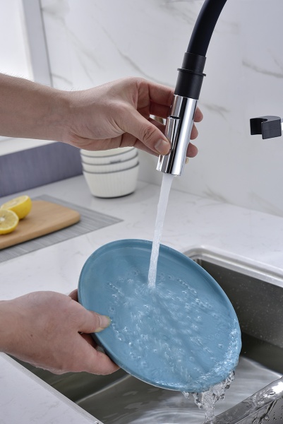 Смеситель для кухни Paulmark Halt Ha214021-CR без подключения к фильтру хром