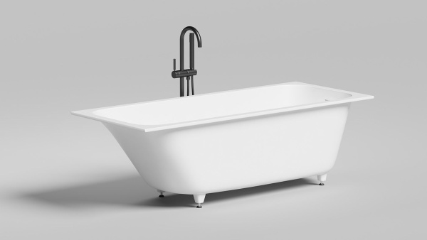 Ванна из литьевого мрамора Salini Orlanda Kit 102111M 170x70