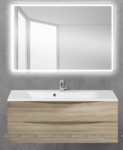 Зеркало с подсветкой BelBagno Marino SPC-MAR-1200-800-LED-BTN 120x80 механический