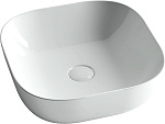 Раковина накладная квадратная  Ceramica Nova Element CN6010 фарфор цвет белый