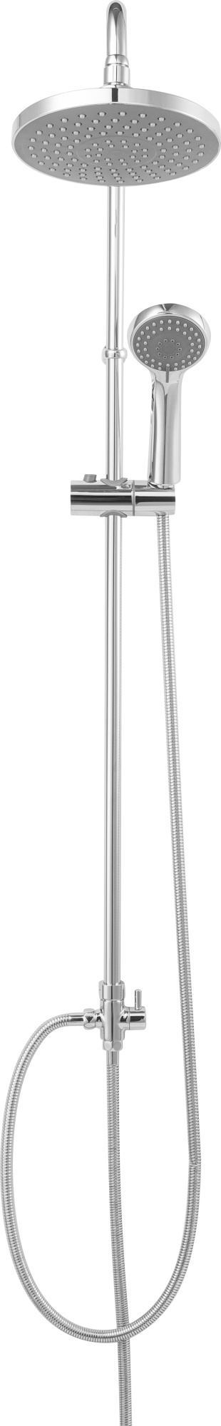 Душевая система без смесителя Bravat Fit D283CP-2-RUS монтаж  без термостата хром