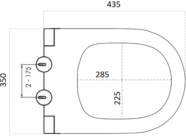 Крышка-сиденье Boheme Avva 976-B черный матовый