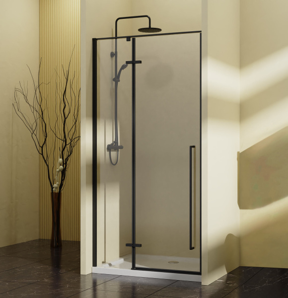 Душевая дверь Vincea Slim-N VDPH-5SN100CLB 100 см стекла прозрачные, профиль черный