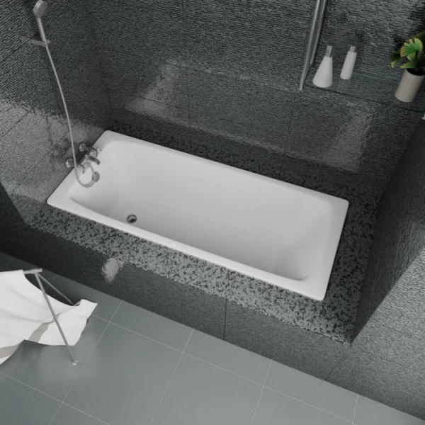 Чугунная ванна Delice Biove DLR220509R 170x75 чугун