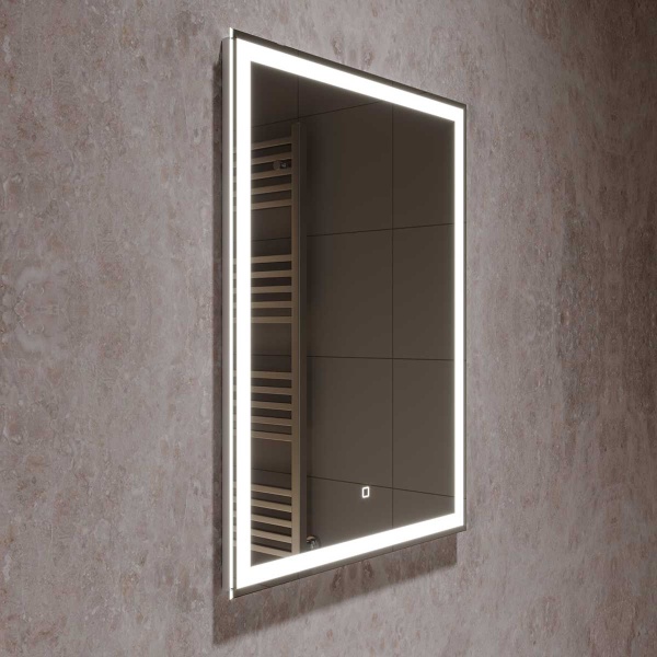 Зеркало для ванной комнаты Vincea  VLM-2L600 60x80 с подсветкой