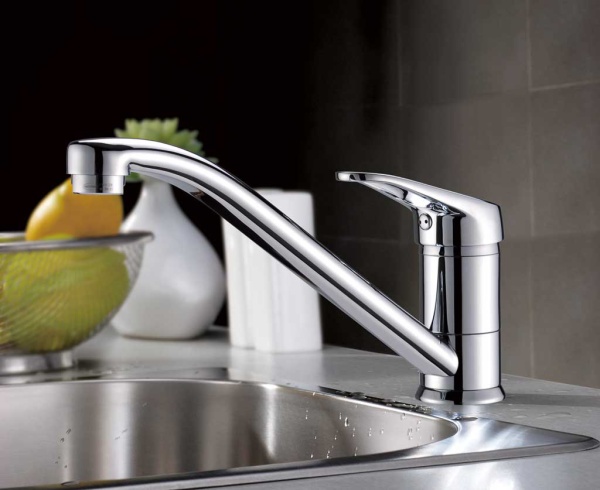 Смеситель для кухни Lemark Omega LM3104C без подключения к фильтру хром