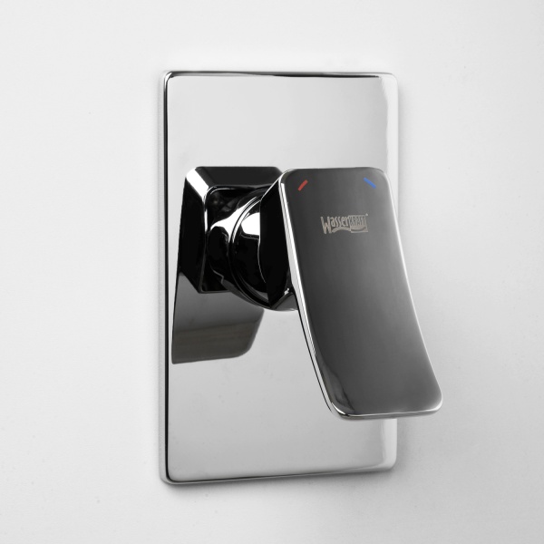 Гигиенический душ Wasserkraft Aller A010656 встраиваемый в стену хром