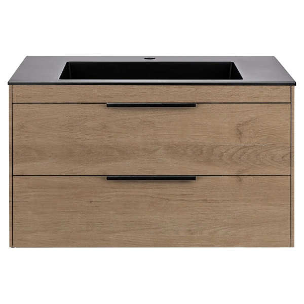 Тумба  подвесная Vincea Chiara 2D VMC-2C2800NO 80 см  2 ящика цвет N.Oak 