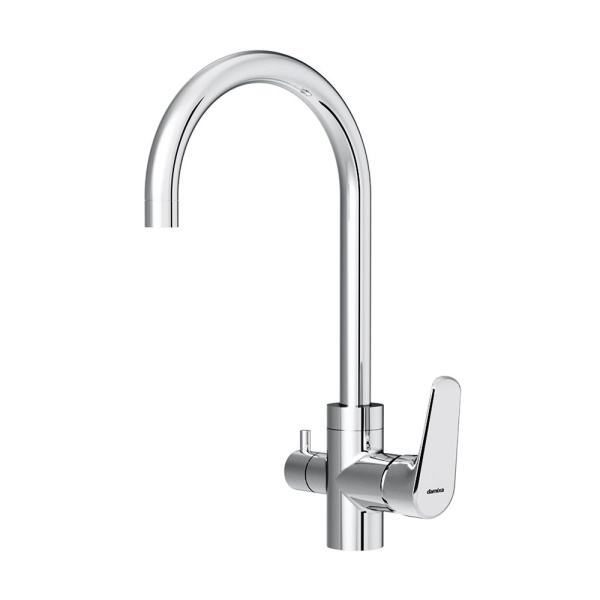 Смеситель для кухни Damixa Merkur 400730000 с подключением к фильтру хром