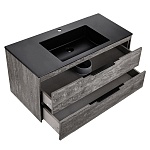 Тумба  подвесная Vincea Chiara 2D VMC-2C2100GS 100 см  2 ящика цвет G.Stone 