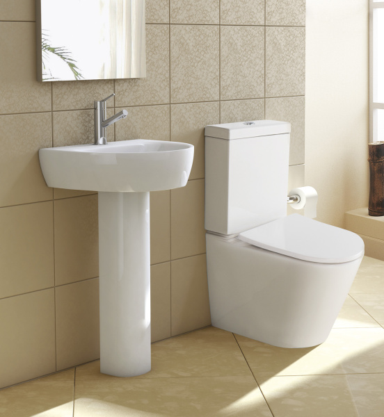 Раковина  нестандартная BelBagno Flay BB0115L фаянс цвет белый