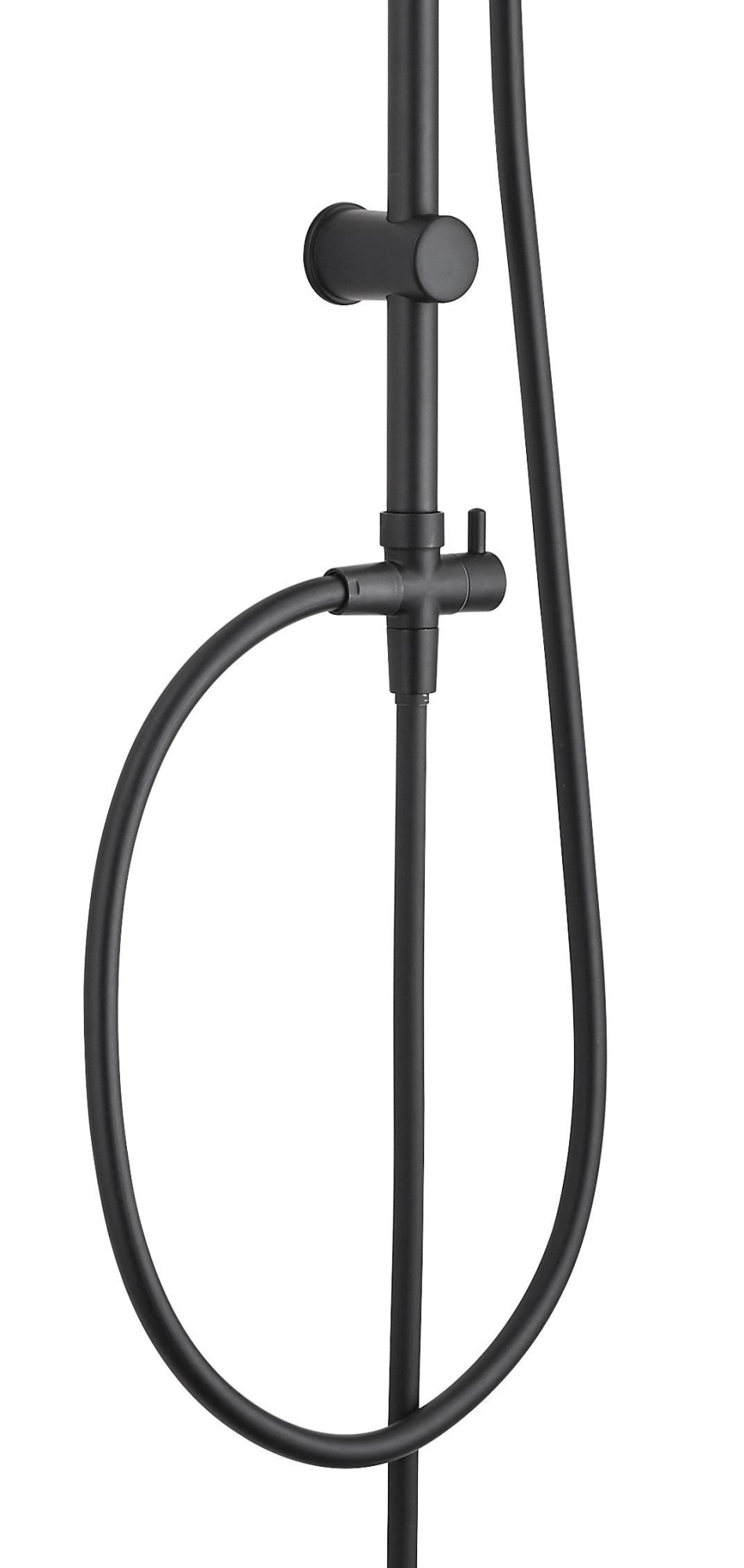 Душевая система без смесителя Aquanet Passion AF300-70-S-B монтаж настенная без термостата черный