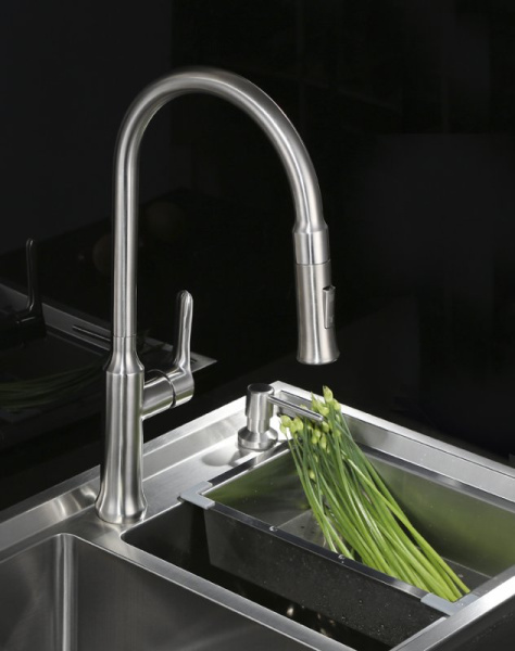 Смеситель для кухни BelBagno  BB-LAM38-IN  