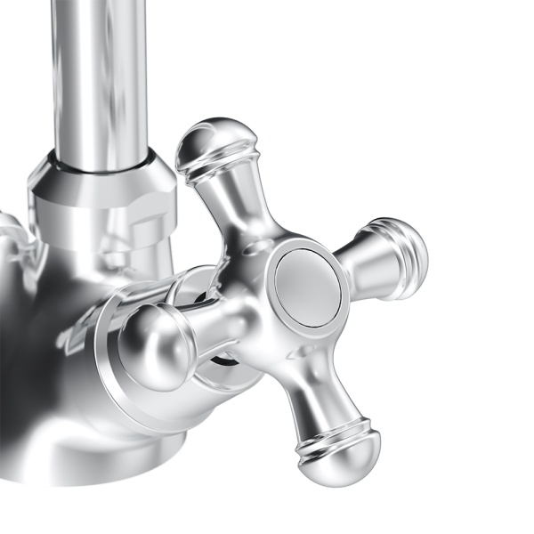 Смеситель для кухни Damixa Retro 230000000 без подключения к фильтру хром