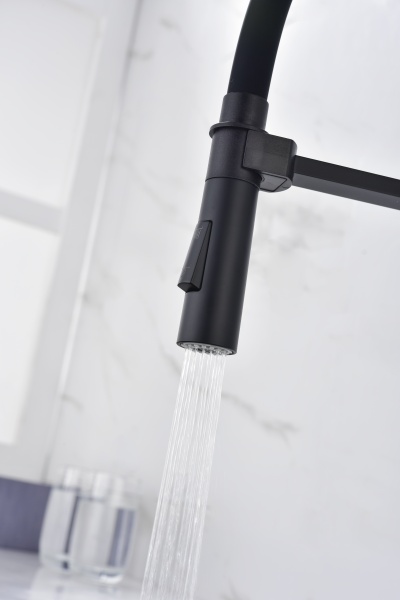 Смеситель для кухни Paulmark Halt Ha214021-401 без подключения к фильтру антрацит