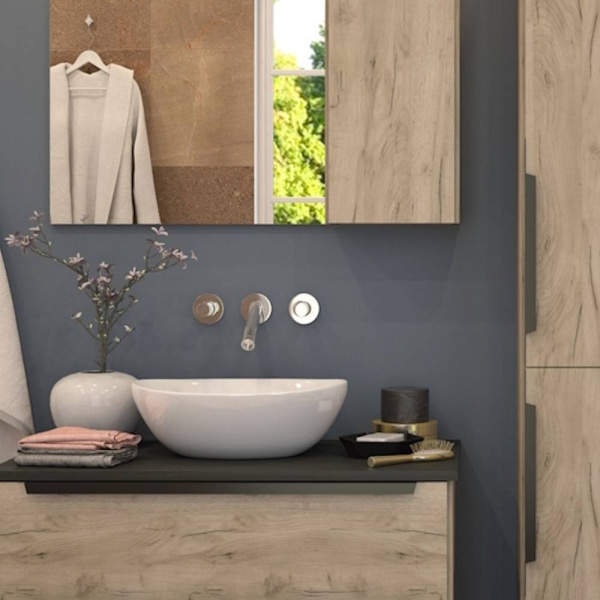 Раковина накладная овальная Maretti Eleganza EN13NS87-844 фарфор цвет белый