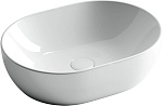 Раковина накладная овальная Ceramica Nova Element CN6019 фарфор цвет белый