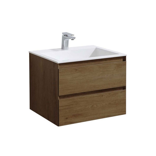 Тумба  подвесная Vincea Chiara VMC-2C600TO 60 см  1 ящик цвет T.Oak 