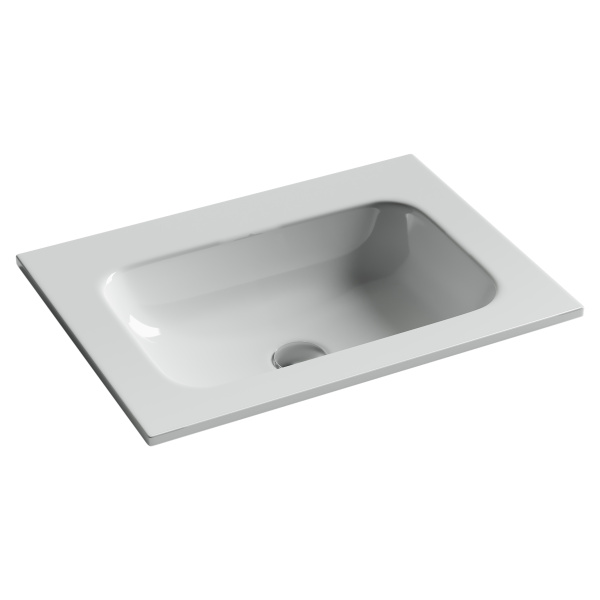 Раковина мебельная прямоугольная Ceramica Nova Grace CN7011wx фарфор цвет белый