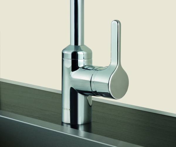 Смеситель для кухни Kludi Bingo star 428039678 без подключения к фильтру нержавеющая сталь