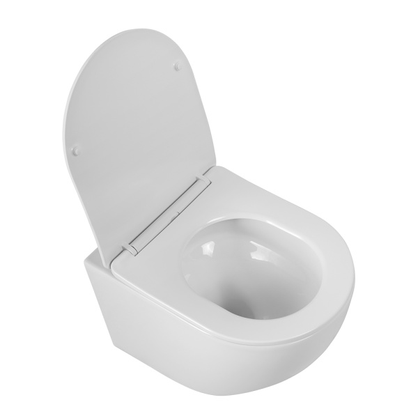 Унитаз подвесной BelBagno Sfera-R BB046CH-TOR Tornado фаянс белый