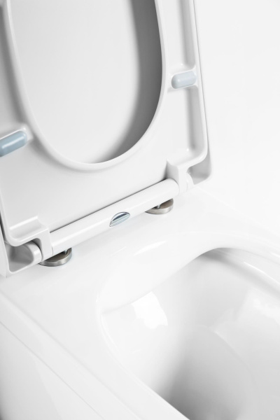 Унитаз подвесной BelBagno Senso BB017CHR Rimless фаянс белый