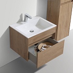 Тумба  подвесная Vincea Chiara VMC-2C600NO 60 см  1 ящик цвет N.Oak 