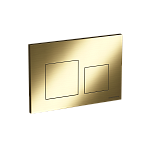Кнопка смыва Ceramica Nova Square CN12-002BG цвет матовое золото