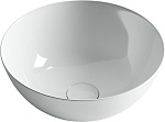 Раковина накладная круглая Ceramica Nova Element CN6002 фарфор цвет белый