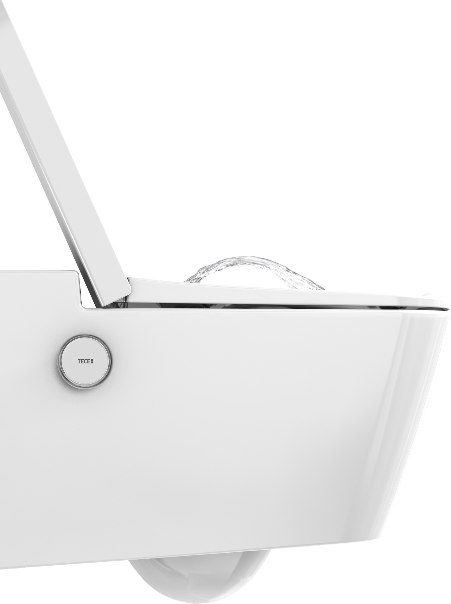 Унитаз подвесной TECE One 9700200 Rimless фарфор 