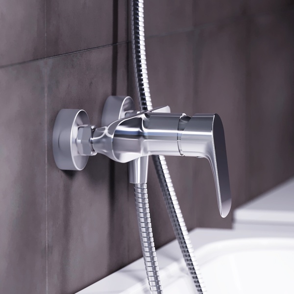 Смеситель для душа Damixa Palace Grand 462000000 настенный 
без термостата хром